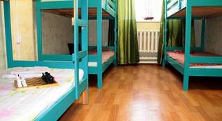 Гостиница Славный Хостел Самара Спальное место на двухъярусной кровати в общем номере для мужчин и женщин-2