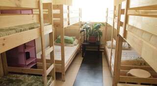Гостиница Славный Хостел Самара Спальное место на двухъярусной кровати в общем номере для мужчин и женщин-5